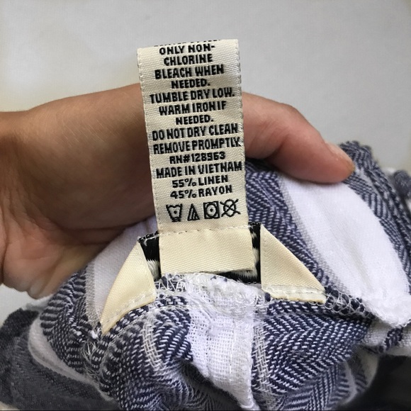 LAST ONE‼️S/M Stripe Herringbone WideLeg Pants! 👖 - Picture 8 of 8